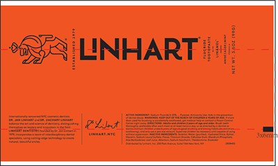 Principal Primary Panel - Tube 3.5oz - Dr. Linhart Fluoride Toothpaste 3.5 oz tube